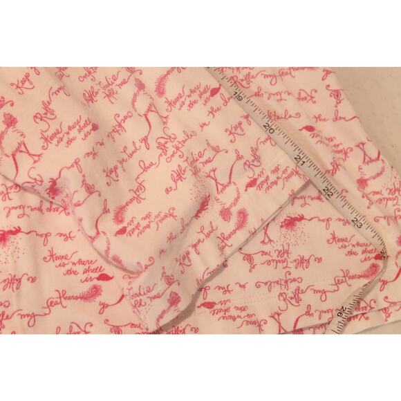 Lilly Pulitzer Pajama Set Womens Large Flamingo Print Button Up Sleepwear - Picture 15 of 15